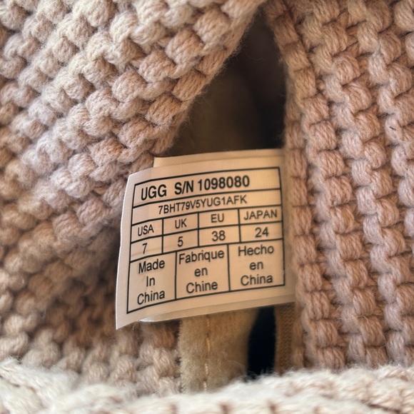 Ugg Purl Strap Chestnut & Knit Boots - Picture 6 of 6